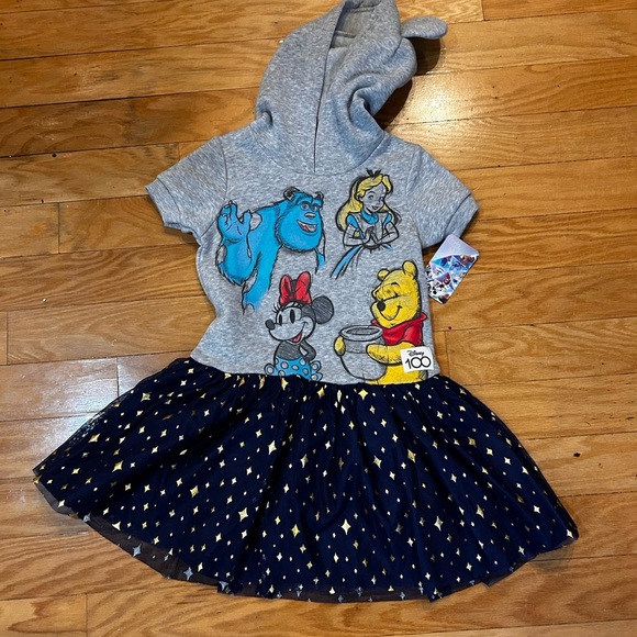 Disney Gray and Blue Superhero Costume with Tulle Skirt - Picture 9 of 12